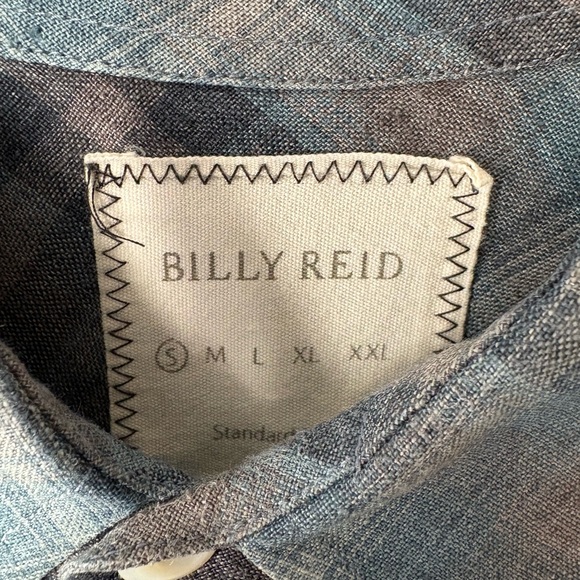 Billy Reid, Linen Button Down, Size S - Picture 2 of 4